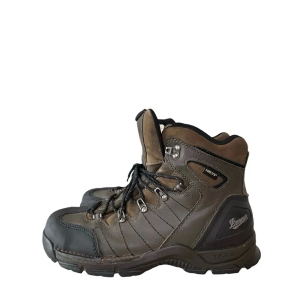 Danner Mt Defiance Black Brown 5.5‎ Outdoor Hiking Boots